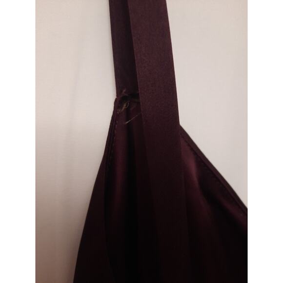 Ralph Lauren 16 Double-Faced Purple Satin Sleeveless Gown NWT msrp $598 READ - Picture 9 of 16